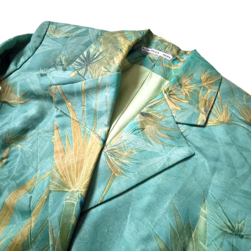 Marynarka damska żakardowa, motywy orientalne roślinne, rozmiar  S/M