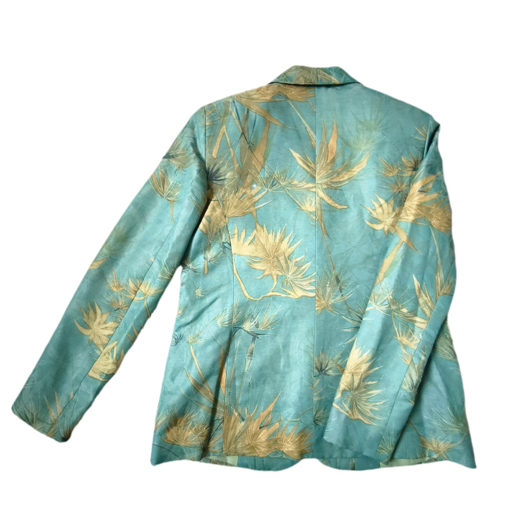 Marynarka damska żakardowa, motywy orientalne roślinne, rozmiar  S/M