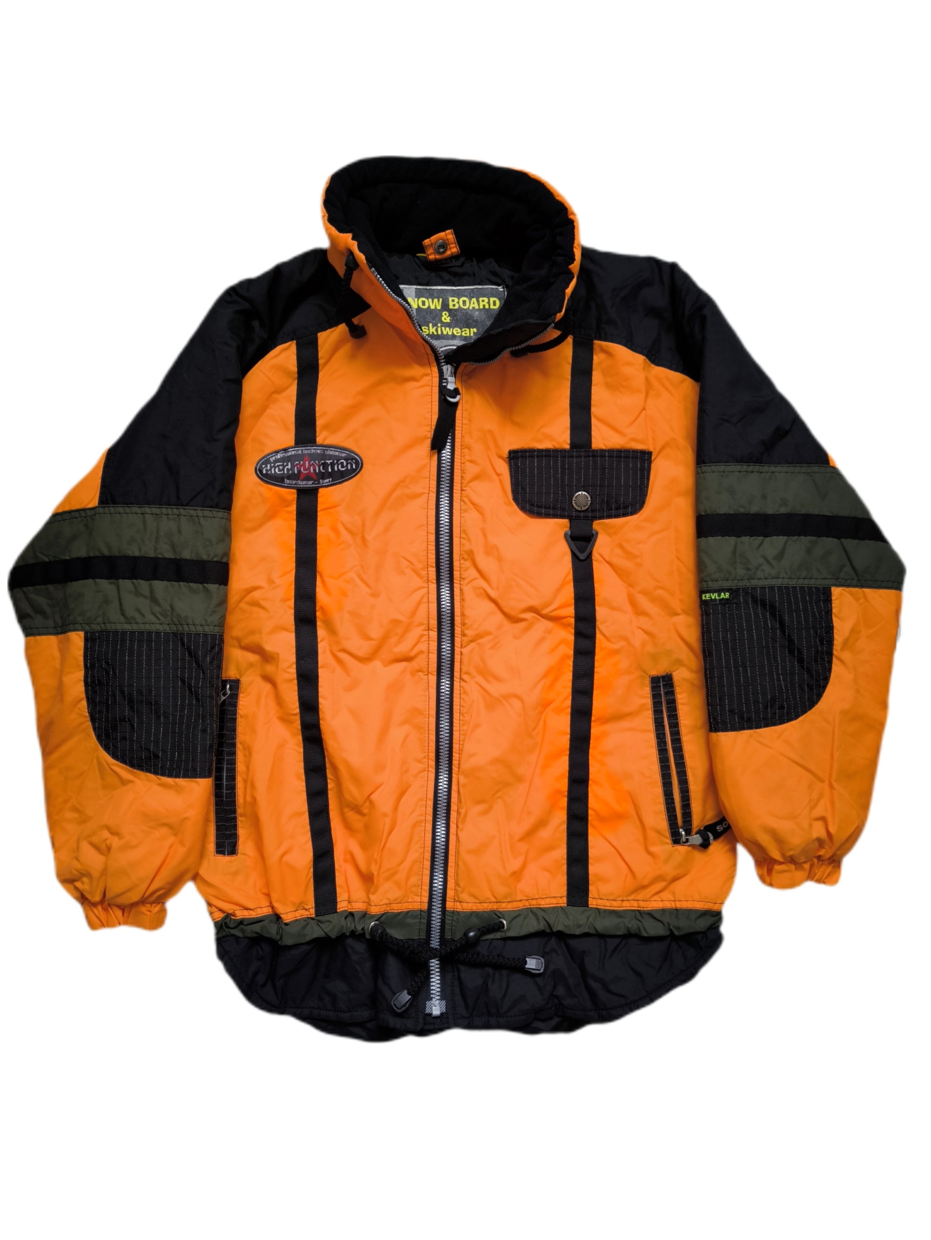 Vintage y2k winter snowboard jacket, rozmiar M/L