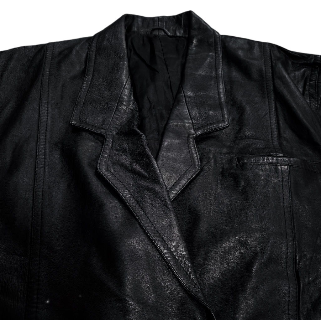 Kurtka skórzana real leather damska czarna rozmiar S