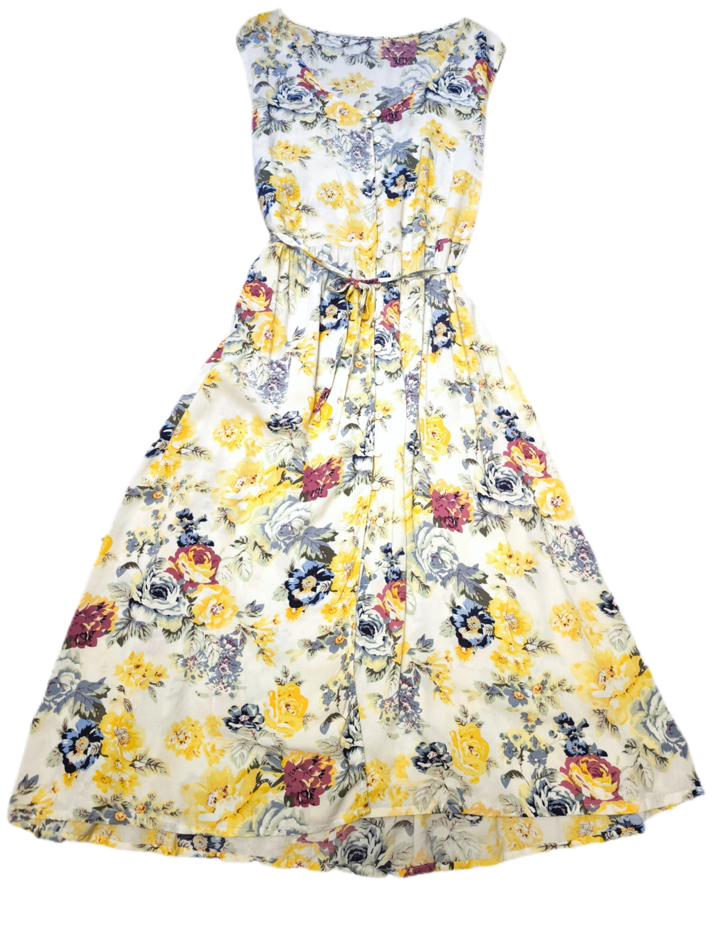 Letnia maxi sukienka kwiecisty wzór wiskoza summer dress