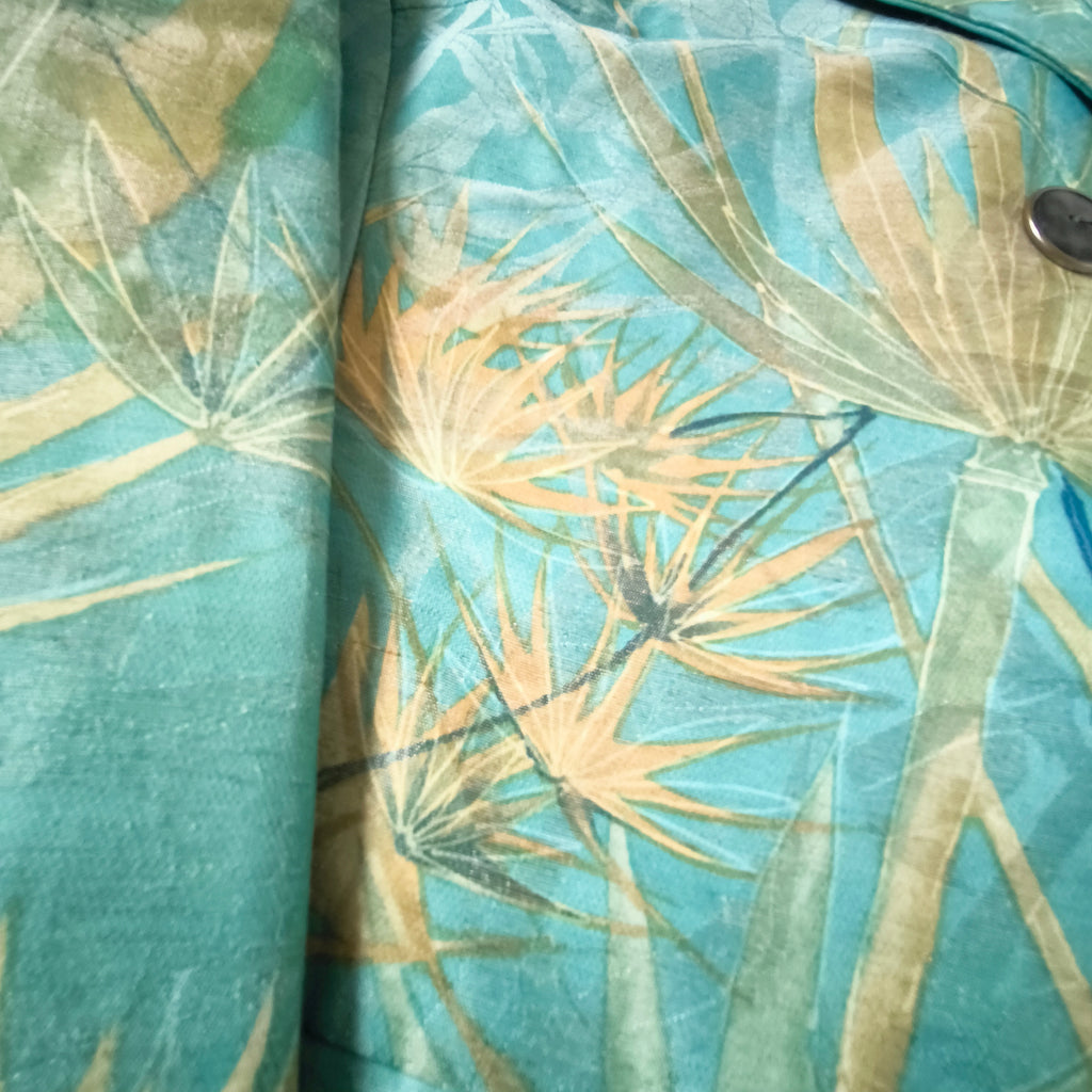 Marynarka damska żakardowa, motywy orientalne roślinne, rozmiar  S/M