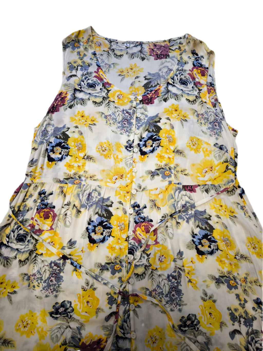 Letnia maxi sukienka kwiecisty wzór wiskoza summer dress