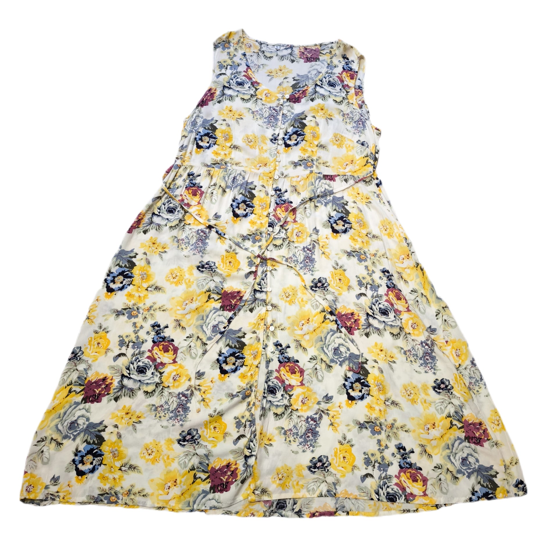 Letnia maxi sukienka kwiecisty wzór wiskoza summer dress