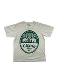 Biały T-shirt Chang Beer - white tee z nadrukiem